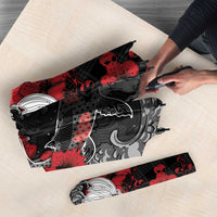 Hawaiian And Japanese Umbrella Aloha Koi Fish Palaka Patterns DT05 - Polynesian Pride