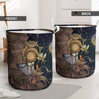 Hawaii Makahiki Laundry Basket Polynesian Sky And Earth - Polynesian Pride