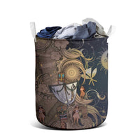 Hawaii Makahiki Laundry Basket Polynesian Sky And Earth - Polynesian Pride