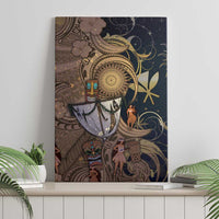 Hawaii Makahiki Canvas Wall Art Polynesian Sky And Earth - Polynesian Pride