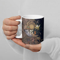 Hawaii Makahiki Ceramic Mug Polynesian Sky And Earth - Polynesian Pride