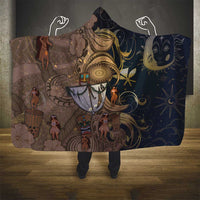 Hawaii Makahiki Hooded Blanket Polynesian Sky And Earth - Polynesian Pride