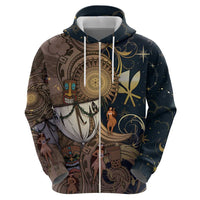 Hawaii Makahiki Hoodie Polynesian Sky And Earth - Polynesian Pride