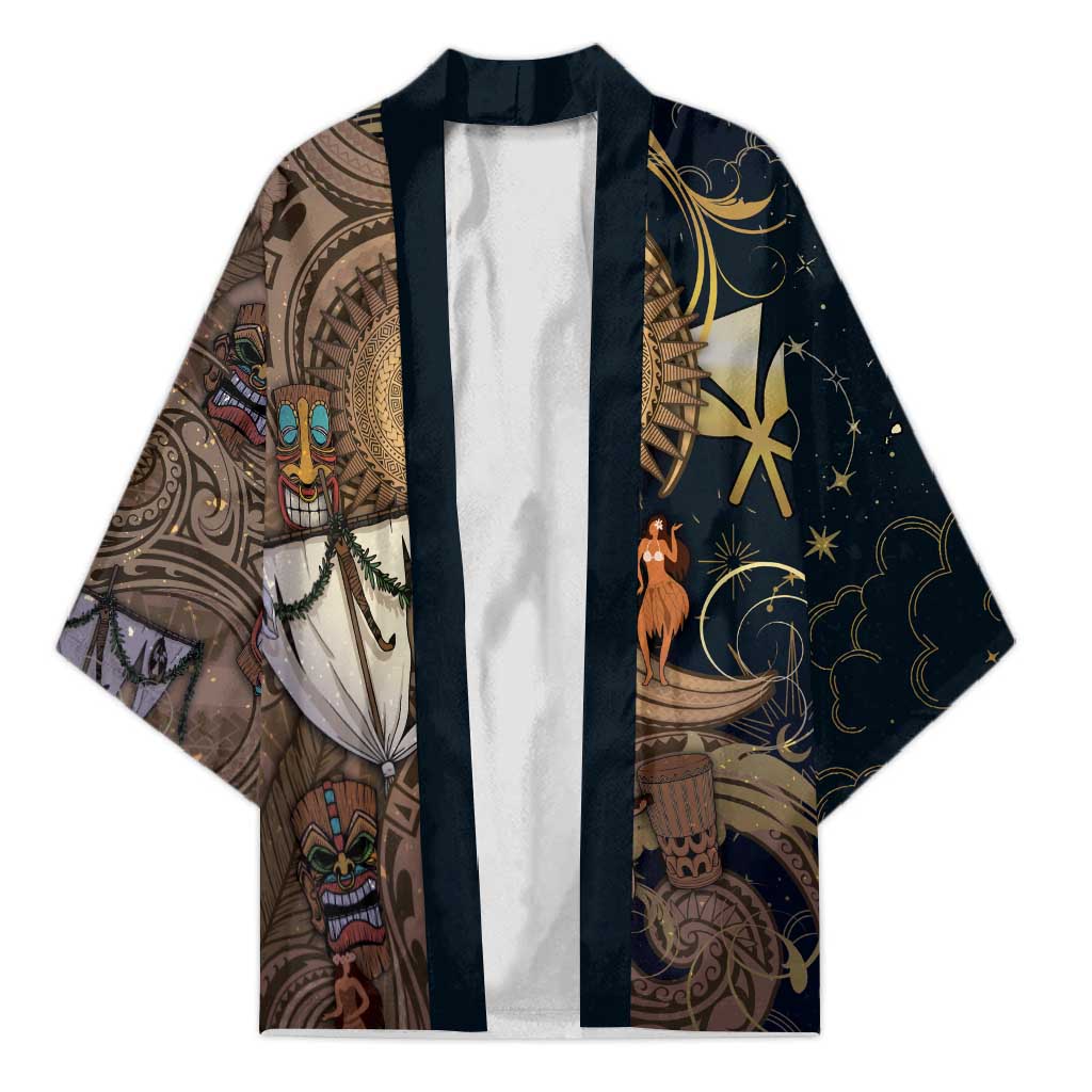 Hawaii Makahiki Kimono Polynesian Sky And Earth - Polynesian Pride