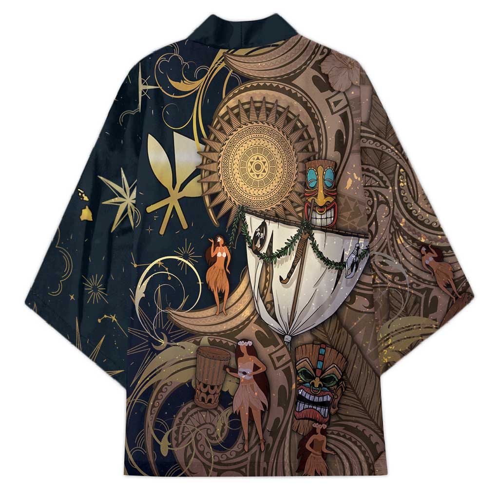Hawaii Makahiki Kimono Polynesian Sky And Earth - Polynesian Pride
