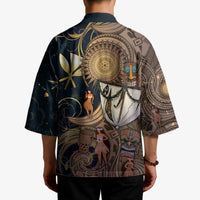 Hawaii Makahiki Kimono Polynesian Sky And Earth - Polynesian Pride