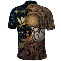 Hawaii Makahiki Polo Shirt Polynesian Sky And Earth - Polynesian Pride