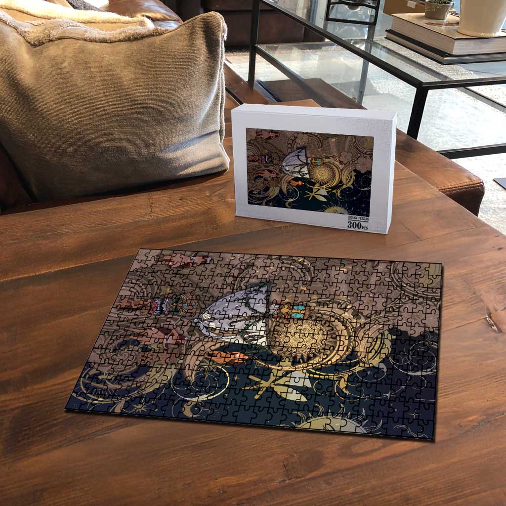 Hawaii Makahiki Puzzle Polynesian Sky And Earth - Polynesian Pride