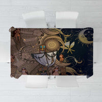 Hawaii Makahiki Tablecloth Polynesian Sky And Earth - Polynesian Pride