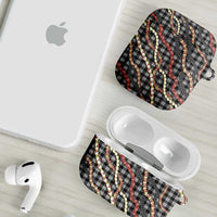 Hawaii Palaka Niihau Shell Lei AirPods Case Tropical Island Plaid Patterns