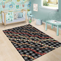 Hawaii Palaka Niihau Shell Lei Area Rug Tropical Island Plaid Patterns