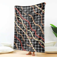 Hawaii Palaka Niihau Shell Lei Blanket Tropical Island Plaid Patterns