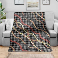 Hawaii Palaka Niihau Shell Lei Blanket Tropical Island Plaid Patterns