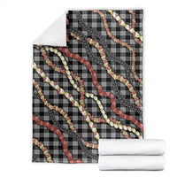Hawaii Palaka Niihau Shell Lei Blanket Tropical Island Plaid Patterns