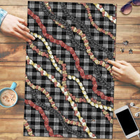 Hawaii Palaka Niihau Shell Lei Puzzle Tropical Island Plaid Patterns