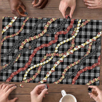 Hawaii Palaka Niihau Shell Lei Puzzle Tropical Island Plaid Patterns