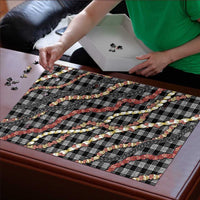 Hawaii Palaka Niihau Shell Lei Puzzle Tropical Island Plaid Patterns