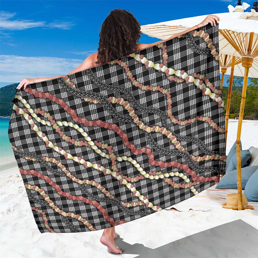 Hawaii Palaka Niihau Shell Lei Sarong Tropical Island Plaid Patterns