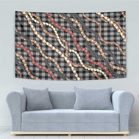 Hawaii Palaka Niihau Shell Lei Tapestry Tropical Island Plaid Patterns