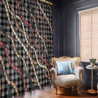 Hawaii Palaka Niihau Shell Lei Window Curtain Tropical Island Plaid Patterns