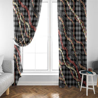Hawaii Palaka Niihau Shell Lei Window Curtain Tropical Island Plaid Patterns