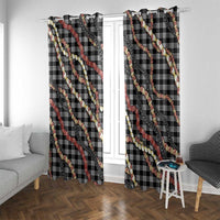 Hawaii Palaka Niihau Shell Lei Window Curtain Tropical Island Plaid Patterns