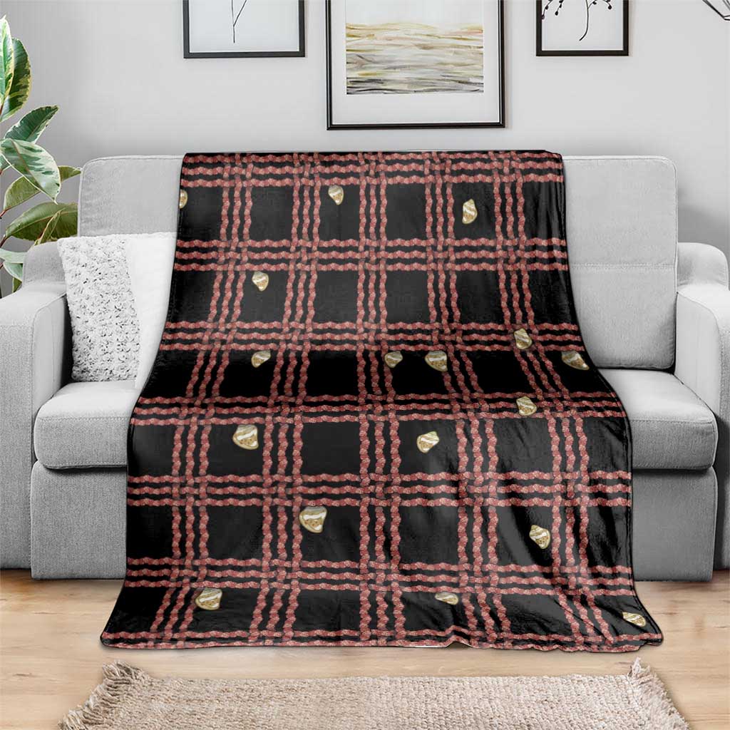 Hawaii Palaka Kahelelani Shell Lei Costume Blanket Plaid Patterns