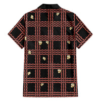 Hawaii Palaka Kahelelani Shell Lei Costume Family Matching Tank Maxi Dress and Hawaiian Shirt Plaid Patterns DT05 - Polynesian Pride