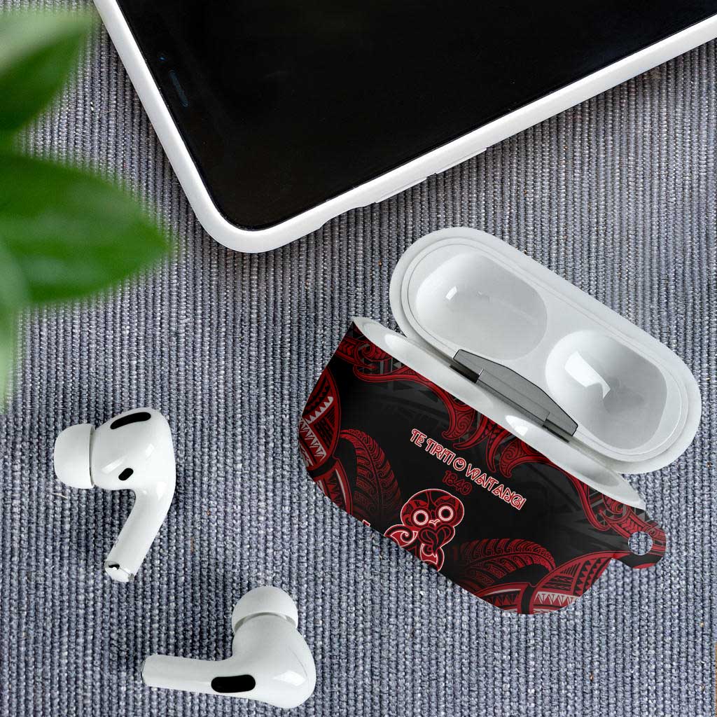 New Zealand Waitangi Day AirPods Case Te Tiriti O Waitangi 1840 - Polynesian Pride