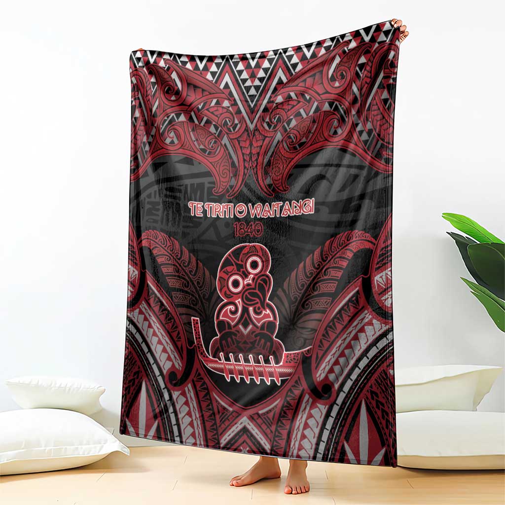 New Zealand Waitangi Day Blanket Te Tiriti O Waitangi 1840 DT05 - Polynesian Pride