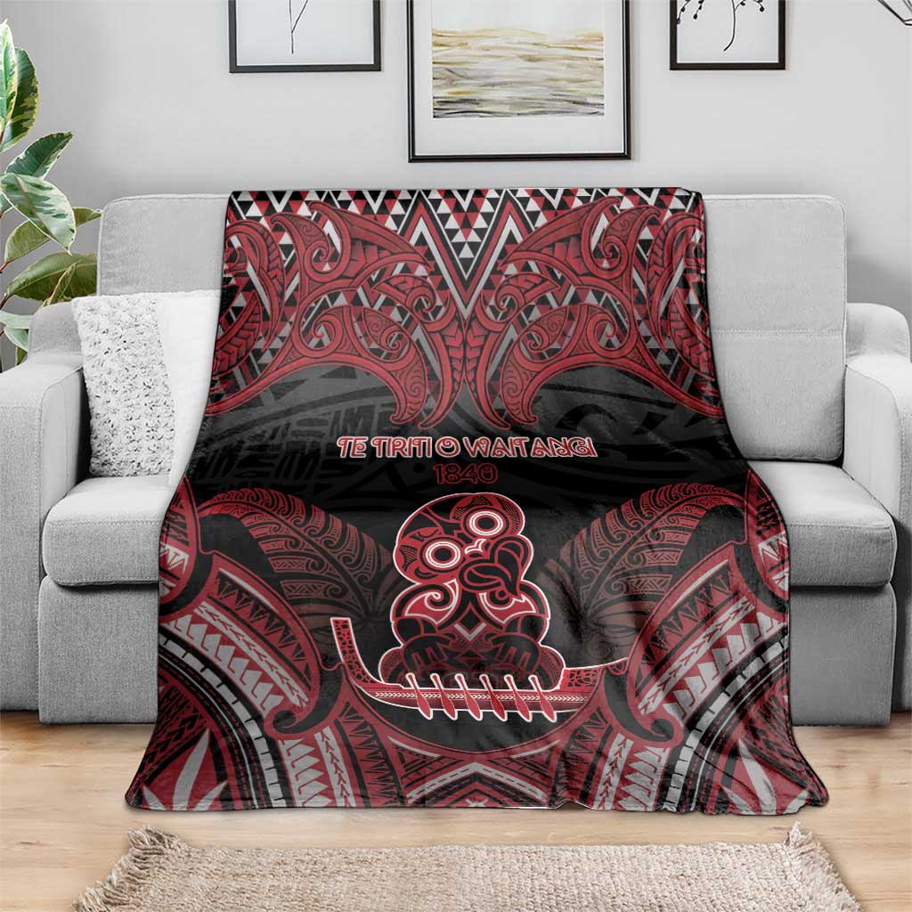 New Zealand Waitangi Day Blanket Te Tiriti O Waitangi 1840 DT05 - Polynesian Pride