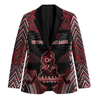 Personalised New Zealand Waitangi Day Blazer Te Tiriti O Waitangi 1840 DT05 Unisex Black - Polynesian Pride