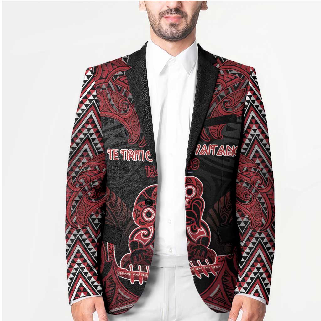 Personalised New Zealand Waitangi Day Blazer Te Tiriti O Waitangi 1840 DT05 - Polynesian Pride