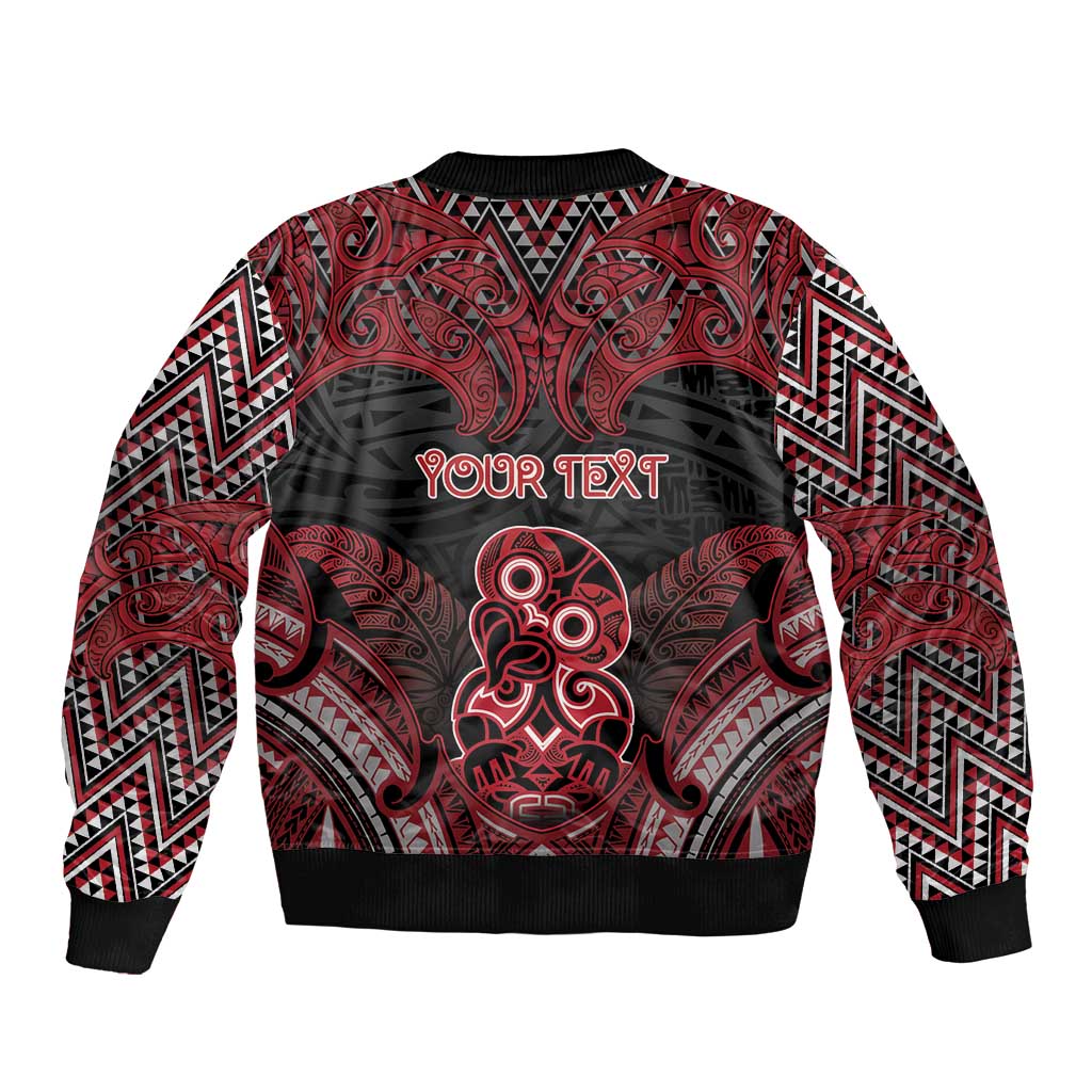 Personalised New Zealand Waitangi Day Bomber Jacket Te Tiriti O Waitangi 1840 DT05 - Polynesian Pride