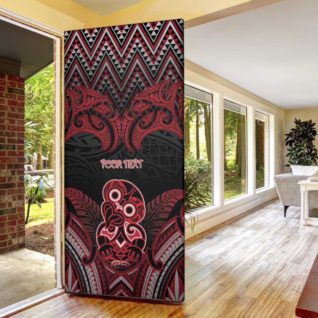 Personalised New Zealand Waitangi Day Door Cover Te Tiriti O Waitangi 1840 - Polynesian Pride