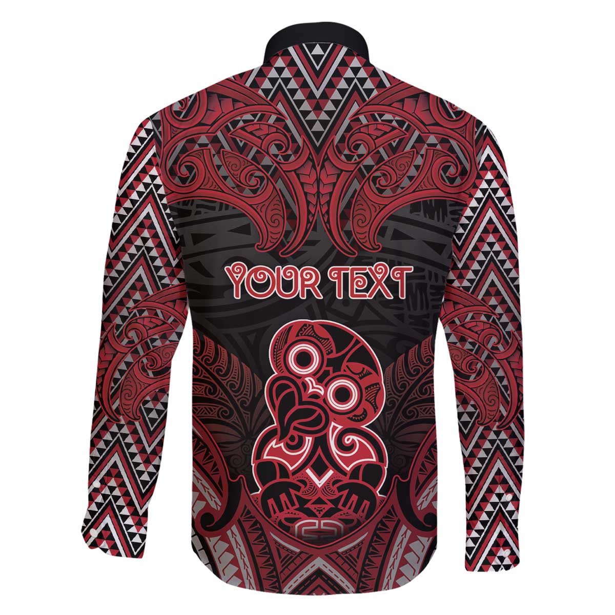 Personalised New Zealand Waitangi Day Family Matching Off The Shoulder Long Sleeve Dress and Hawaiian Shirt Te Tiriti O Waitangi 1840 DT05 - Polynesian Pride