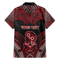 Personalised New Zealand Waitangi Day Family Matching Puletasi and Hawaiian Shirt Te Tiriti O Waitangi 1840 DT05 - Polynesian Pride