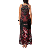 Personalised New Zealand Waitangi Day Family Matching Tank Maxi Dress and Hawaiian Shirt Te Tiriti O Waitangi 1840 DT05 - Polynesian Pride