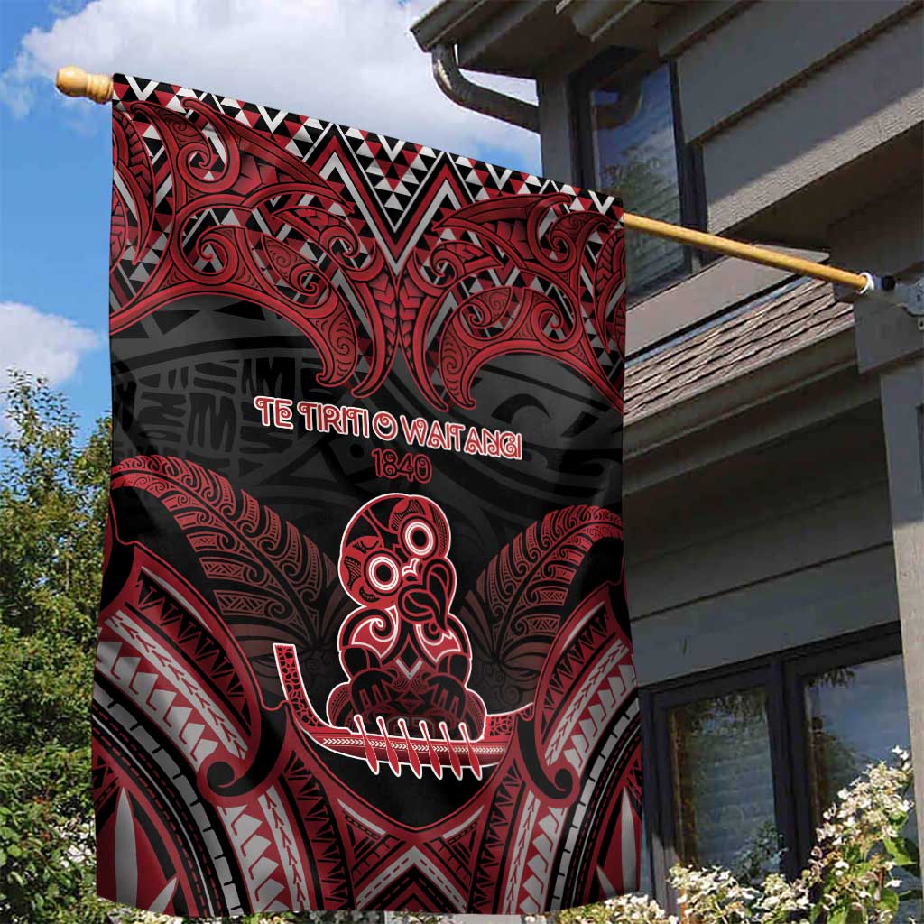 New Zealand Waitangi Day Garden Flag Te Tiriti O Waitangi 1840 DT05 - Polynesian Pride