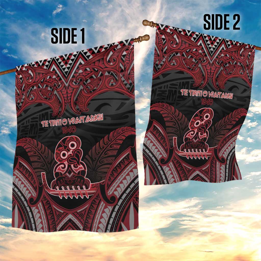 New Zealand Waitangi Day Garden Flag Te Tiriti O Waitangi 1840 DT05 - Polynesian Pride