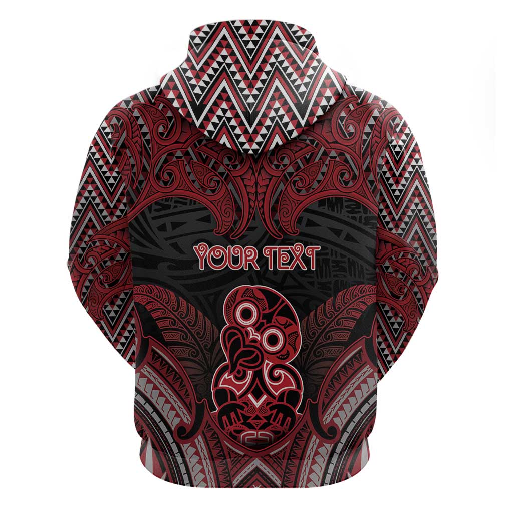 Personalised New Zealand Waitangi Day Hoodie Te Tiriti O Waitangi 1840 DT05 - Polynesian Pride