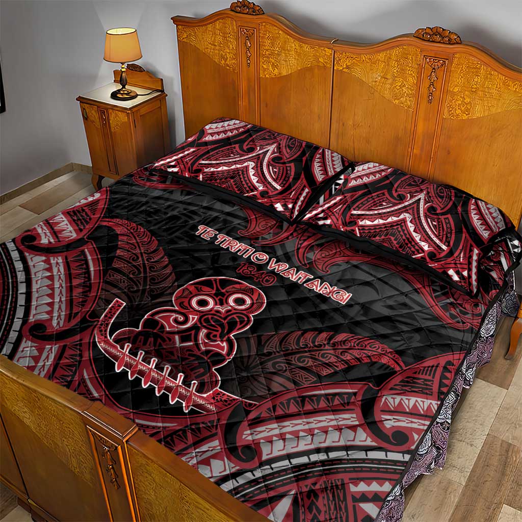 New Zealand Waitangi Day Quilt Bed Set Te Tiriti O Waitangi 1840 - Polynesian Pride