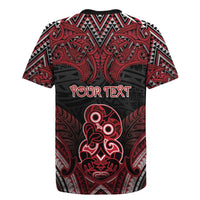 Personalised New Zealand Waitangi Day Rugby Jersey Te Tiriti O Waitangi 1840 - Polynesian Pride