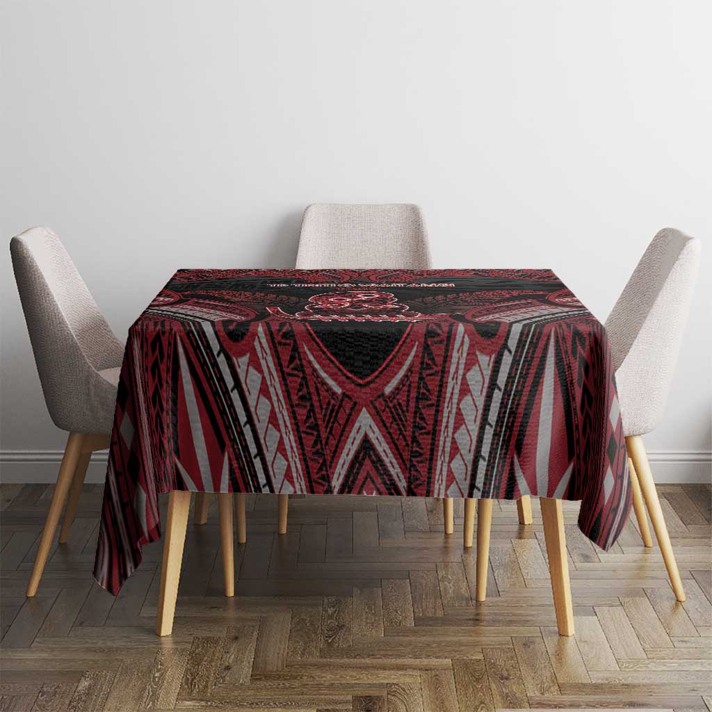 New Zealand Waitangi Day Tablecloth Te Tiriti O Waitangi 1840 DT05 - Polynesian Pride
