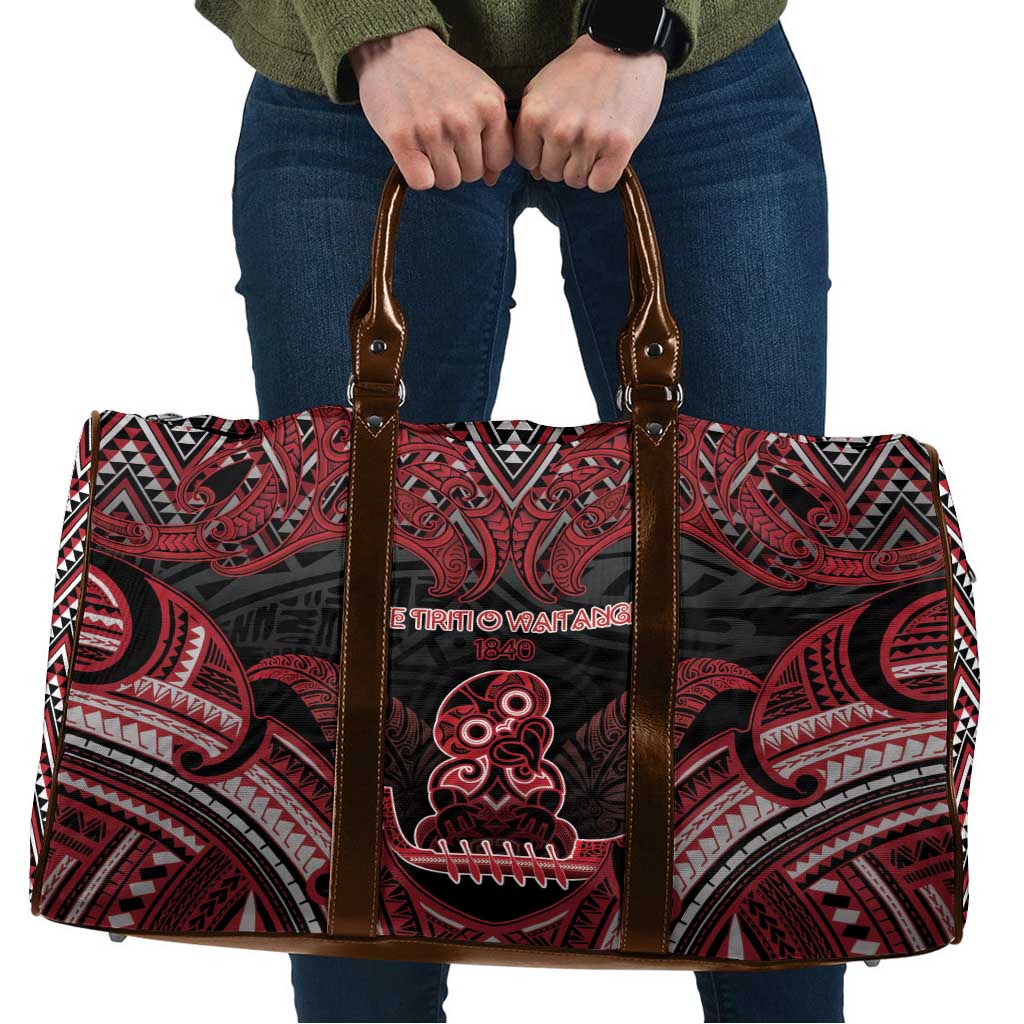 New Zealand Waitangi Day Travel Bag Te Tiriti O Waitangi 1840 - Polynesian Pride