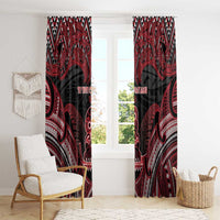 New Zealand Waitangi Day Window Curtain Te Tiriti O Waitangi 1840 DT05 - Polynesian Pride