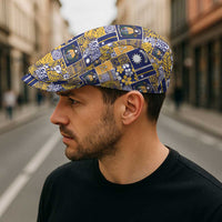 Ekamawir omo Nauru Jeff Hat Pacific Patchwork Xmas Vibes - Polynesian Pride