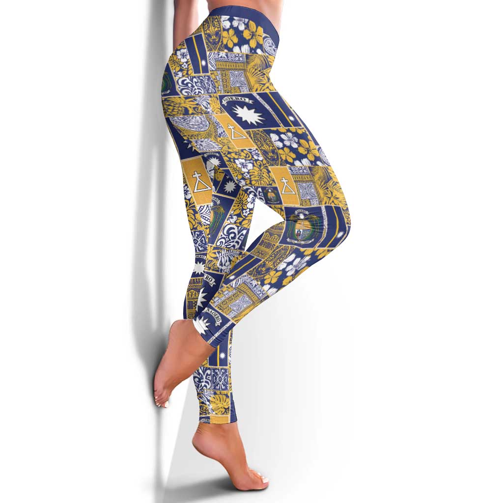 Ekamawir omo Nauru Leggings Pacific Patchwork Xmas Vibes - Polynesian Pride
