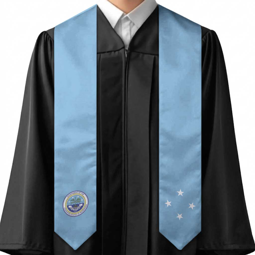 Federated States Of Micronesia Graduation Stole Flag Style LT05 - Polynesian Pride