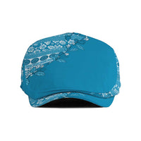 Fiji Marau na Kerisimasi Jeff Hat Aqua Tagimoucia Tapa Masi Tribal - Polynesian Pride